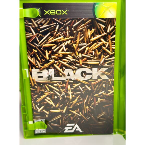BLACK FPS Videogame (Microhsoft Xbox, 2006) Complete w/ Case & Manual - Picture 5 of 7
